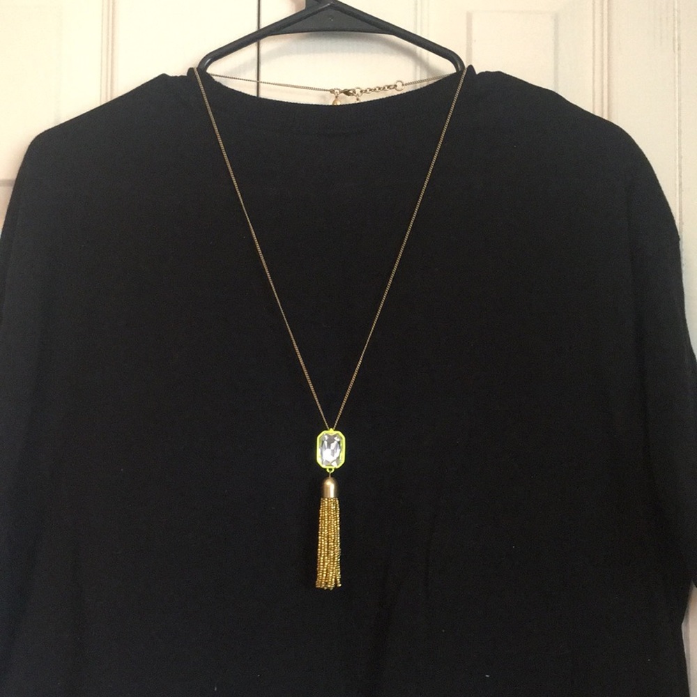 NWOT JCREW TASSEL NECKLACE